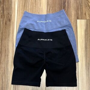 Alphalete Women's Amplify Booty Scrunch Seamless Shorts